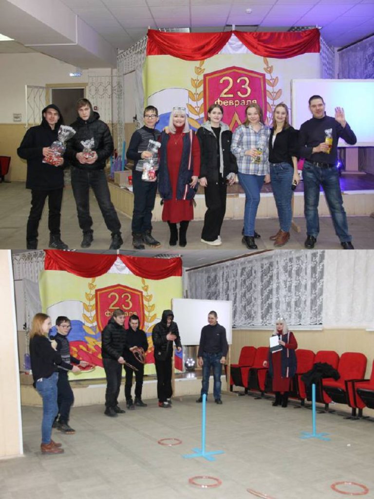 Юноши-заветинцы приняли участие в праздничной программе районного ДК