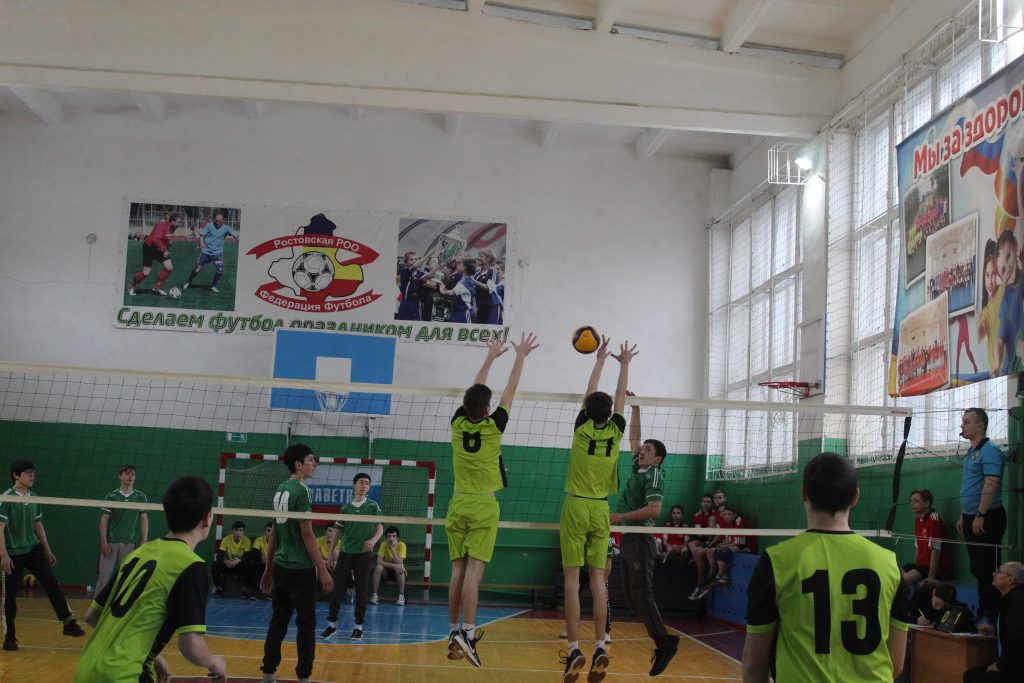 Заветинская ДЮСШ: Среди образовательных учреждений района прошли соревнования по волейболу