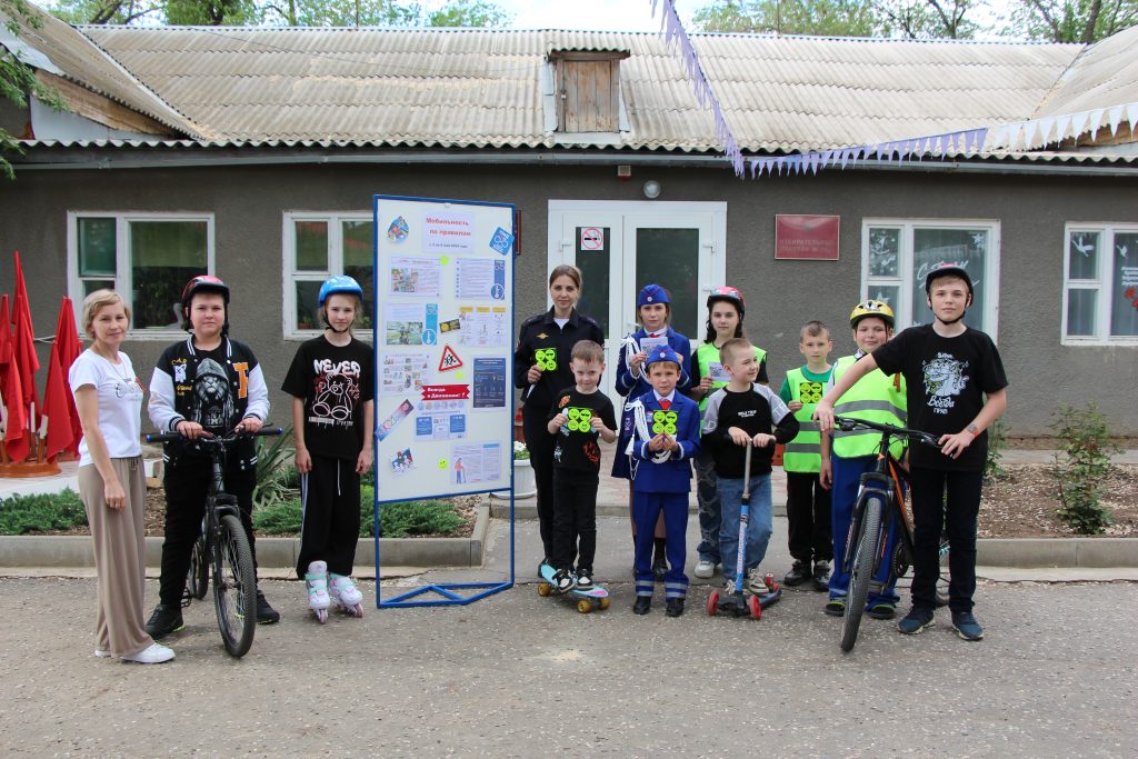 В Ремонтненском и Заветинском районах проведены профилактические акции и беседы по безопасности дорожного движения