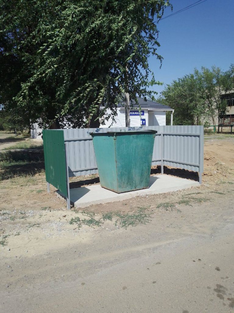 В Кичкинском сельском поселении обустроено 27 контейнерных площадок