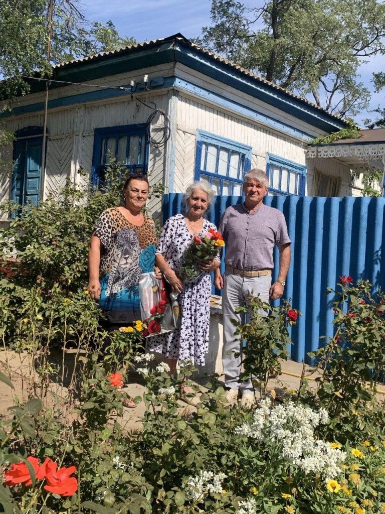 Пономарева Валентина Трофимовна отмечает 85-летний юбилей