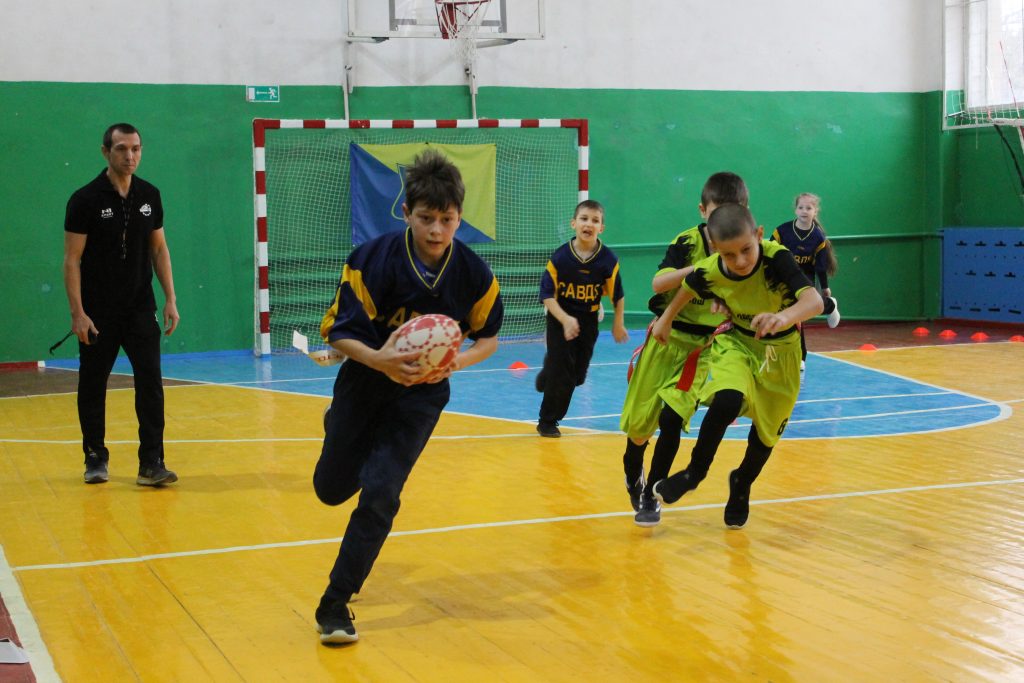 В Заветинской ДЮСШ прошли соревнования по тэг-регби