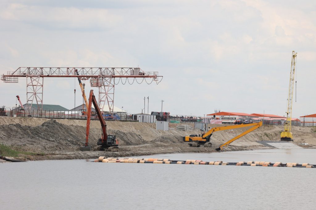 Работы на рыбоводном канале Багаевского гидроузла вышли на финишную прямую