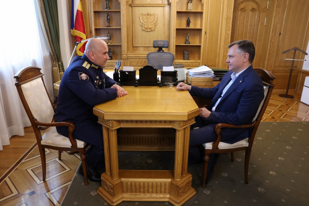 Юрий Слюсарь стал наставником кавалера ордена Мужества в президентской программе «Время героев»