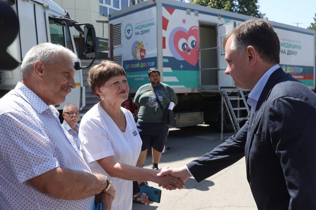 Юрий Слюсарь: «Медицине Дона нужна неотложная помощь»