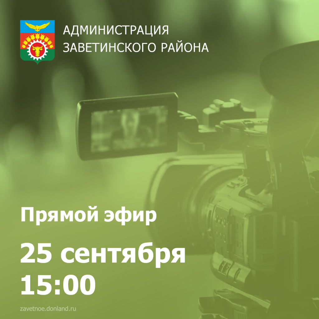 Задайте свои вопросы замглавы администрации Заветинского района по соцвопросам