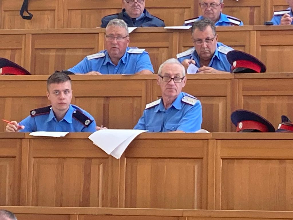 В Новочеркасске прошли конкурсные испытания казаков-дружинников на соискание премии губернатора Ростовской области