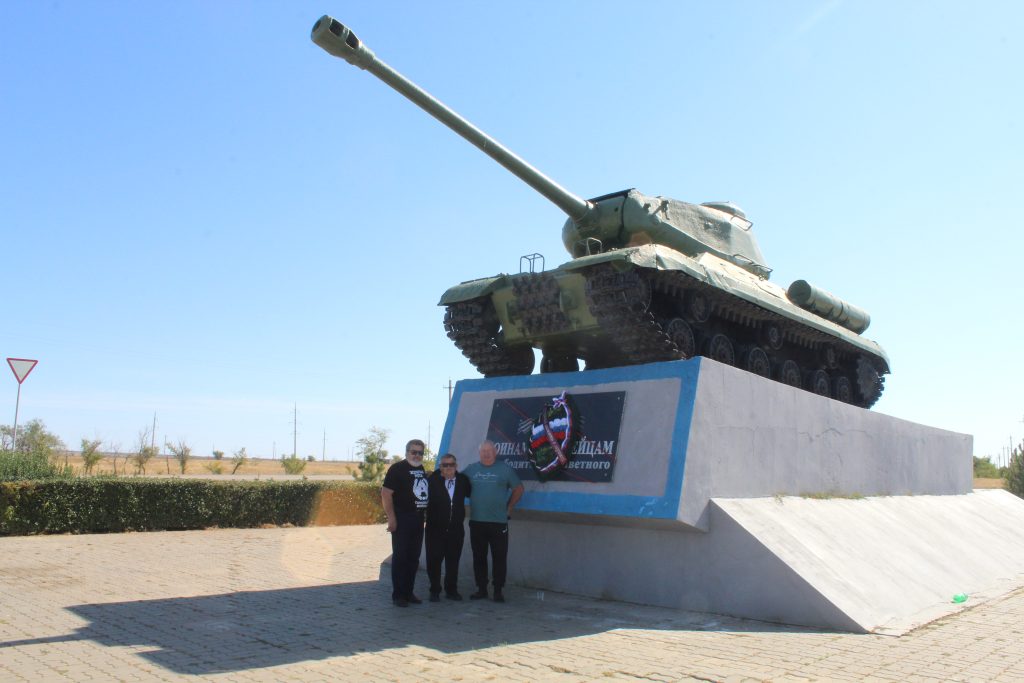 Встреча в День танкиста