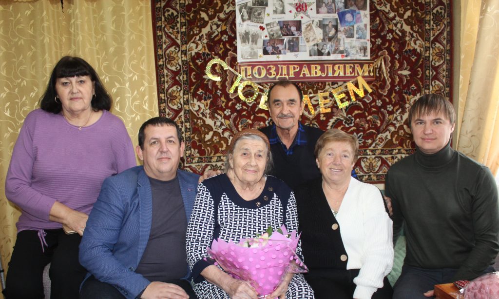Жительница с. Заветного Матрена Алексеевна Плетнева отметила 90-летний юбилей