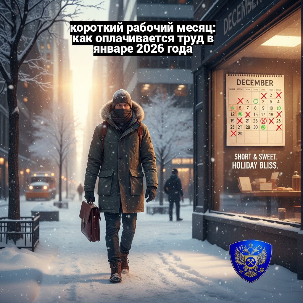 Короткий рабочий месяц: Как оплачивается труд в январе 2026 года