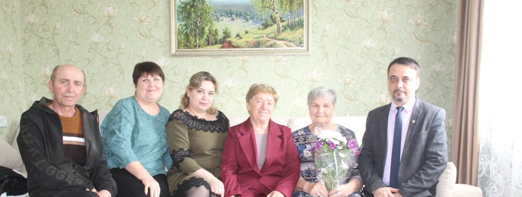 Свой юбилей отметила жительница села Заветного Таиса Петровна Погибелева