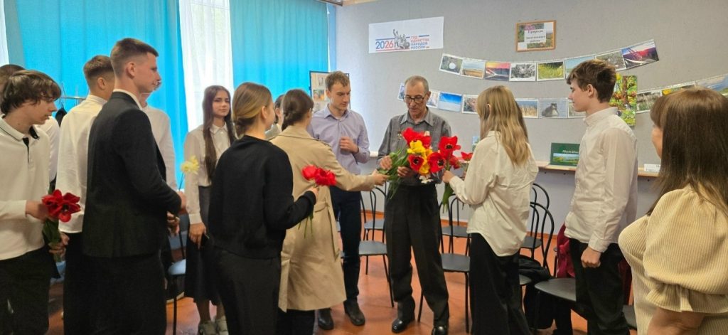 Одиннадцатиклассники встретились с участником ликвидации аварии на АЭС в Чернобыле