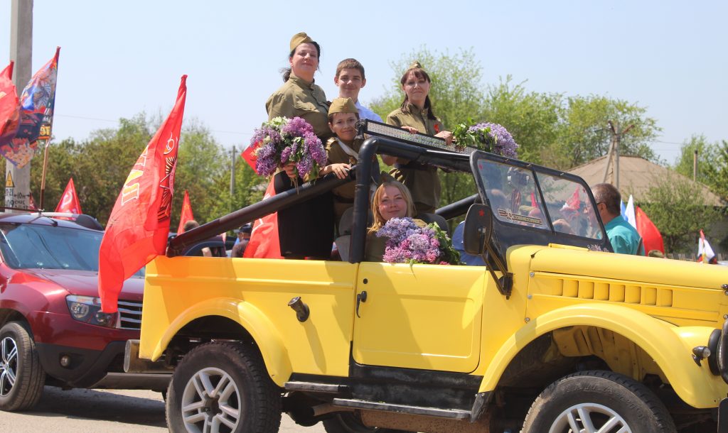 Заветинцы отмечают День Победы